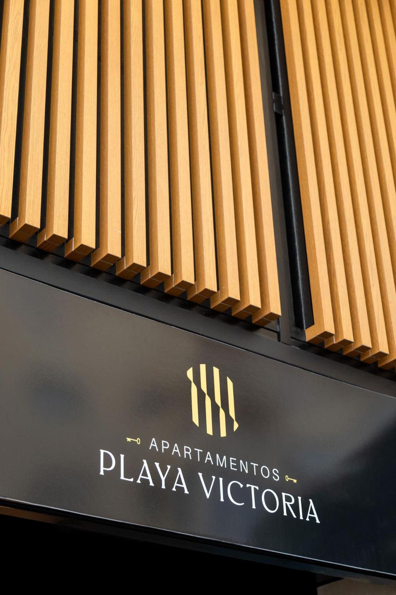 Apartamentos Playa Victoria Cádiz Eksteriør billede